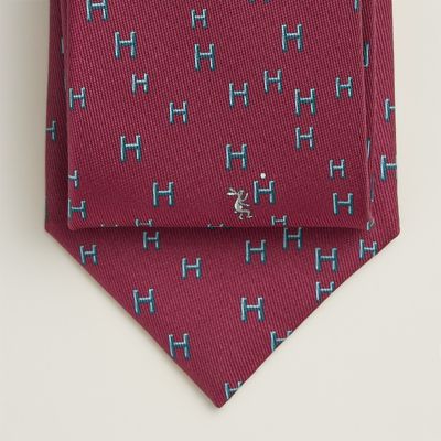 シルクツイルタイ 《Hラパン》 | Hermès - エルメス-公式サイト シルクツイルタイ 《Hラパン》 | Hermès - エルメス-公式サイト